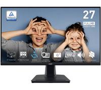 Moniteur LCD MSI PRO MP275QDE CEE F (A - G) 68.6 cm 27 pouces 2560 x 1440 pixels 16:9 4 ms DisplayPort, HDMI™ IPS LCD