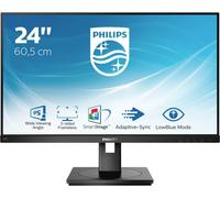 Moniteur LCD Philips 242S1AE CEE E (A - G) 61 cm 24 pouces 1920 x 1080 pixels 16:9 4 ms prise casque, Audio-Line-in IPS LED