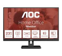 Moniteur LED AOC Essential-line 24E3UM CEE E (A - G) 61 cm 24 pouces 1920 x 1080 pixels 16:9 4 ms HDMI™, DisplayPort, prise