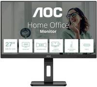 Moniteur LED AOC Pro-Line Q27P3CV CEE F (A - G) 68.6 cm 27 pouces 2560 x 1440 pixels 16:9 4 ms HDMI™, DisplayPort, prise casque, USB, USB-C® 3.2, RJ45 IPS LED