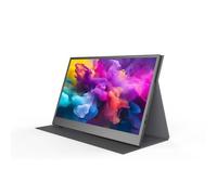 Moniteur LED Denver PMO-15604 A - G) 39,6 cm (15,6 pouces) 16:9 30 ms Mini HDMI, USB-C®, casque (prise jack 3,5 mm PMO-15604)