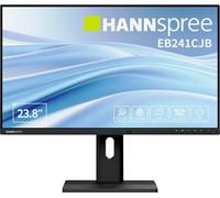Moniteur LED Hannspree EB241CJB CEE E (A - G) 60.5 cm 23.8 pouces 1920 x 1080 pixels 16:9 6 ms HDMI™, DisplayPort, USB-C®, USB-A, USB-B TN LCD