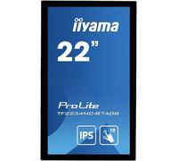 Moniteur LED Iiyama ProLite TF2234MC-B7AGB CEE F (A - G) 55.9 cm 22 pouces 1920 x 1080 pixels 16:9 8 ms DisplayPort, VGA, HDMI™, USB IPS LED