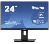 ECRAN IIYAMA XUB2492QSU 23,8 Prolite, IPS, 2560 x 1440 @100Hz, 0.5ms, 300cd, Haut-parleurs, HDMI/DP/USB-C/USB HUB (3x3.2), VESA, i-Style Colour, réglable en Hauteur + Pivot