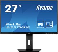 Moniteur LED Iiyama ProLite XUB2793HS-B7 CEE E (A - G) 68.6 cm 27 pouces 1920 x 1080 pixels 16:9 1 ms HDMI™, DisplayPort, casque