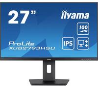 Moniteur LED Iiyama ProLite XUB2793HSU-B7 CEE E (A - G) 68.6 cm 27 pouces 1920 x 1080 pixels 16:9 1 ms HDMI™, DisplayPort, casque