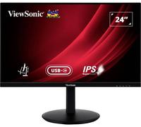 Moniteur LED Viewsonic VG2409-MHDU-2 CEE E (A - G) 60.5 cm 23.8 pouces 1920 x 1080 pixels 16:9 4 ms HDMI™, DisplayPort, audio, stéréo (jack 3.5 mm), USB 3.1,