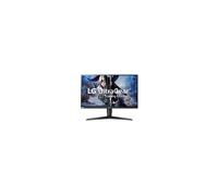 Moniteur LG 27GL83A-B 27 pouces IPS QHD 2560x1440, 144 Hz, 1 ms, G-Sync Compatible, FreeSync, Noir et Rouge, Ajustable en hauteur