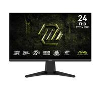 MSI MAG 245F X24 Écran Gaming 24'' FHD - Dalle Rapid IPS 1920 x 1080, 240 Hz / 0,5 ms, HDR Ready, AMD FreeSync™ Premium, AI Vision, HDMI 2.0b, DP 1.2a, Design sans Bordure, Compatible VESA, Noir