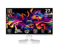 MSI Écran Gaming MAG 272QPW QD-OLED X28 27" WQHD 280Hz 0,03 ms HDMI 2.1 USB-C PD 15W Blanc