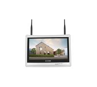 Moniteur NVR 8CH 12 Pouces Hiseeu WiFi 1080P Haut-Parleur Intégré