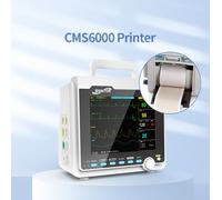 Moniteur patient portable Vital Signs Cardiac Machine avec imprimante ECG NIBP SPO2 RESP TEMP