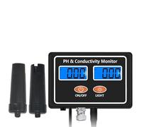 Moniteur PH EC en ligne, surveillance continue temps réel de la qualité l'eau, moniteur conductivité, testeur ATC for ph-mètre d'aquarium Laboratoire de recherche