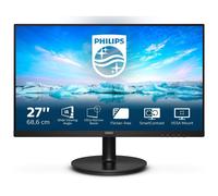 MONITEUR PHILIPS 27" GAMING FHD VGA HDMI RÉTROÉCLAIRAGE LED 271V8 NOIR