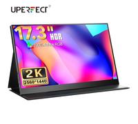 Moniteur Portable 17,3"" - UPERFECT - 2K - 100% sRGB - 3 ms - HDMI et USB-C