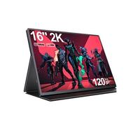 Moniteur Portable 2K 144Hz - 16 Pouces - Etui de Protection - PC/Mac/PS4/Xbox/Téléphone