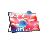 Moniteur portable 4K 18 pouces UHD 3840 x 2160 avec support intégré USB C Mini HDMI