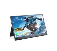 Moniteur portable 4K Moniteur de jeu HDR 15,6 600 nits Luminosité 100 % Adobe sRGB HDMI USB-C Moniteur externe