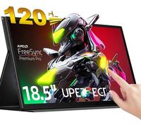 Moniteur portable à écran tactile, fréquence de rafraîchissement de 120Hz, visuels HDR, prise EU
