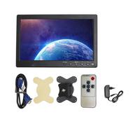 Moniteur portable de 10,1 pouces, résolution 1024 x 600, écran HD IPS, télécommande, haut-parleur intégré, moniteur USB pour PC, système de vidéosurveillance POS, prise UE