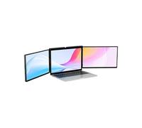 UPERFECT Moniteur portable double écran Full HD de 14 pouces avec ports miniHDMI et Type C