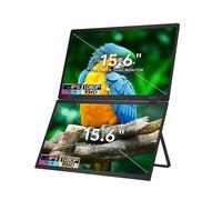 Moniteur portable double - EXTRALINK - Smart Life T01 15,6"" - 2×15,6"" Full HD IPS - USB-C & Mini HDMI - Alimenté par USB-C