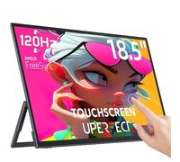 Moniteur portable, écran tactile, fréquence de rafraîchissement de 120Hz, écran tactile 18,5 pouces, prise UE