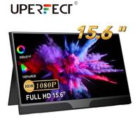 Moniteur Portable Écran USB C 1080P FHD 1200:1 100% sRGB 15.6"" FHD UPERFECT - IPS - Noir - 25ms
