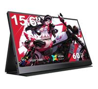 Moniteur portable IPS FHD 15.6 P de 1080 pouces, adapté au moniteur externe pour ordinateur portable, téléphone portable, Mac Xbox