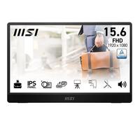 MSI Pro MP161 E2 Moniteur portable Noir 39,6 cm (15.6") LED 1920 x 1080 pixels