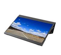 Moniteur Portable Type C, 100-240V 17,3 Pouces Moniteur Portable PM 1731M Amplificateur de Puissance Audio Panneau LCD pour Téléphone Portable (Prise UE)