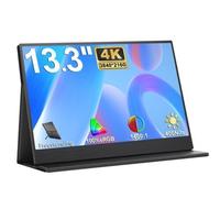 Moniteur portable UPERFECT 13.3"" 4K 3840*2160 Écran d'extension HDMI USB C - UPERFECT - 1400:1 - Noir - 3 ms