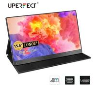 Moniteur portable UPERFECT - 15,6"" - 1080P - IPS - USB C/HDMI - Haut-parleurs intégrés - Montage mural
