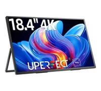 Moniteur portable UPERFECT 18,4 3840 x 2160 UHD 4K, rapport de contraste : 1000:1/100%sRGB, support réglable intégré/compatible VESA G