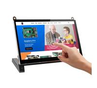 Moniteur Portable UPERFECT Écran Tactile Raspberry Pi 7 Ppouces 1024X600 Avec Double Haut-Parleurs Écran IPS Capacitif Portable Avec