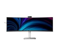 Moniteur professionnel incurvé SuperWide 32:9 Philips 49B2U6900CH avec USB-C et webcam 5 MP intégrée