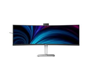 Moniteur professionnel incurvé SuperWide 32:9 Philips 49B2U6900CH avec USB-C et webcam 5 MP intégrée