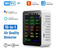 Moniteur Qualité de l’Air Smart WiFi Tuya Multifonction CO2 PM2.5 PM10 TVOC HCHO