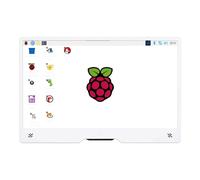 Moniteur Raspberry Pi 15.6" FHD Rouge/Blanc