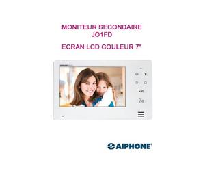 Moniteur secondaire JO1FD pour Kits JOS1V & JOS1F - AIPHONE - 130402