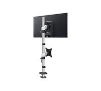 Moniteur Support Double écran Haut et Bas épissage de Bureau Hauteur 27 Pouce Base FE120S(FE120G Through-Hole)
