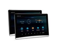 Moniteur TV D'appui-tête 13,3 Pouces for Voiture, Écran 4K, Tablette Multifonction, Tactile, Lecteur Vidéo, Musique, Bluetooth, HDMI Installation Facile pour Les Voyages(13.3(2G 16G) 2 pcs)