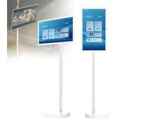 Moniteur TV Intelligent Portable Écran Tactile 21,5"/32" Téléviseur Android sans Fil avec roulettes Système d'exploitation Android 15(32,8G/128G(4K))