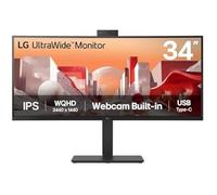 LG 34BA85QE-B écran plat de PC 86,4 cm (34") 3440 x 1440 pixels Wide Quad HD LCD Noir