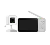 Moniteur vidéo pour bébé avec caméra, visualisation par faible luminosité, bidirectionnel, alerte sonore pour les parents, les soignants et la crèche à domicile, rappel d ' alimentation, de la