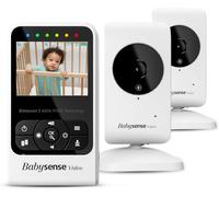 Moniteur Vidéo Pour Bébé, Babyphone Avec Deux Caméras Et Audio, Température Des Locaux, Vision Nocturne, Communication Bidirectionnelle, Berceuses Et Fonction De Bruit Blanc, Modèl[Vit691263]