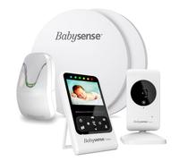 Moniteur Vidéo pour Bébé Babysense avec écran de 2,4" et Moniteur de Mouvement pour bébé, avec alertes en Temps réel en Cas d'absence de Mouvement, Usage Domestique, 2-en-1