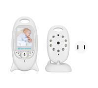 Moniteur VidéO Pour BéBé, éCran De 2 Pouces, Appel Bidirectionnel, Vision Nocturne, 8 Berceuses, CaméRa Pour Chambre De BéBé Avec CaméRa Et Son, Prise Us 100-240 V