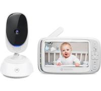 Moniteur vidéo Wi-fi - MOTOROLA - VM85 - 5 - 300 m - Connecté - Ecran - Infrarouge - Blanc