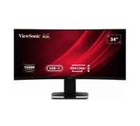 Viewsonic Display VG3419C écran plat de PC 86,4 cm (34") 3440 x 1440 pixels UltraWide Quad HD LED Noir